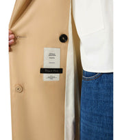 MAX MARA WEEKEND SPALANCA BEIGE TRENCH COAT
