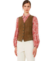 MAX MARA WEEKEND VETUSTA BROWN VEST