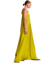 VESTIDO LARGO JAYCEE VERDE ÁCIDO ESSENTIEL ANTWERP