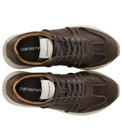 SNEAKER MARRONE EMPORIO ARMANI
