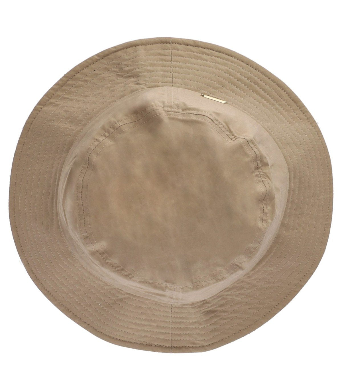 BARBOUR ASKER BEIGE BUCKET HAT