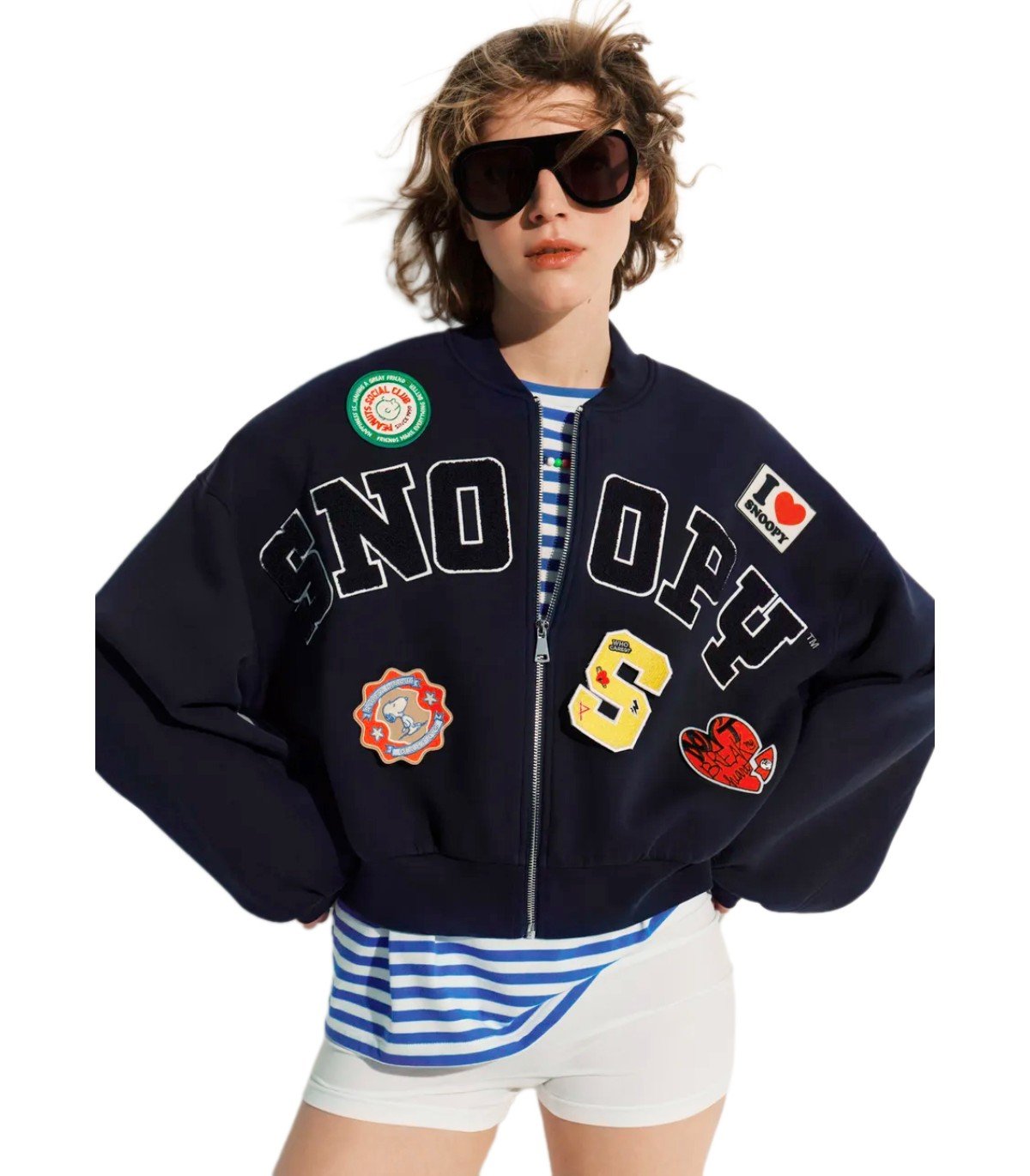 ESSENTIEL ANTWERP JILNIUS BLAUES SWEATSHIRT
