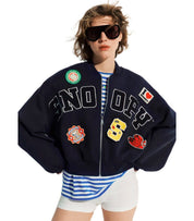 ESSENTIEL ANTWERP JILNIUS BLAUES SWEATSHIRT