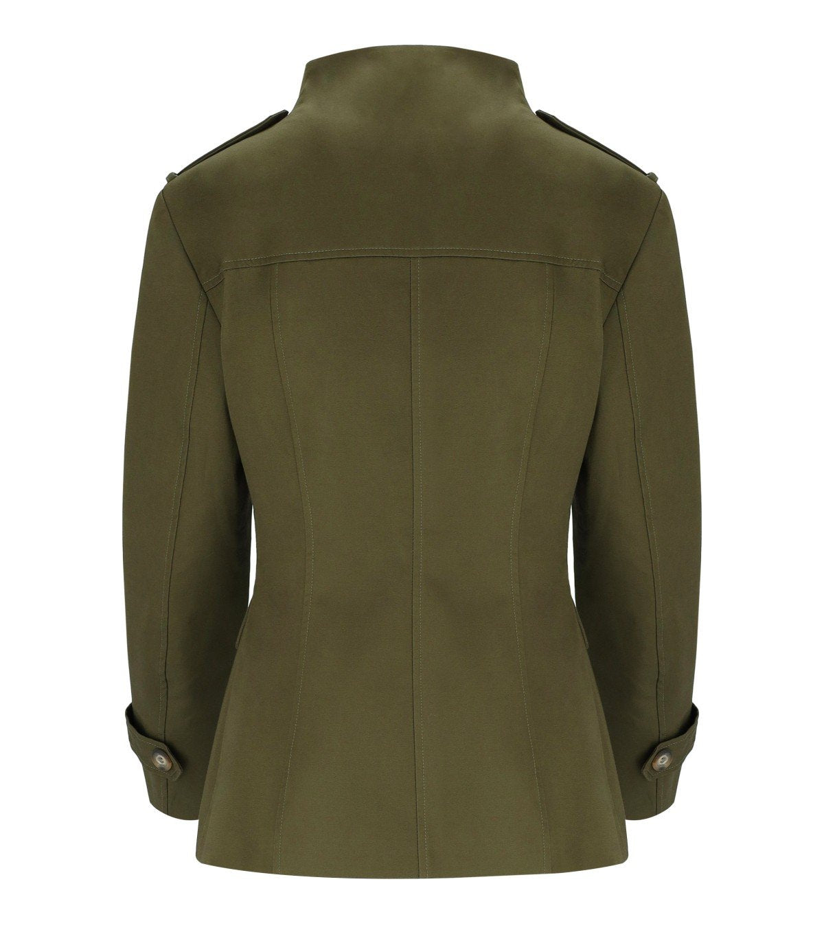 K.K. MILITARY GREEN JACKET WITH POCKETS