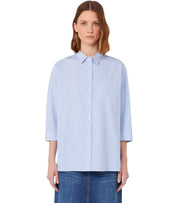 MAX MARA WEEKEND GIRALDA LIGHT BLUE SHIRT