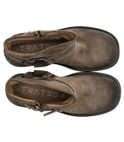 STRATEGIA BEIGE BIKER STIEFELETTE