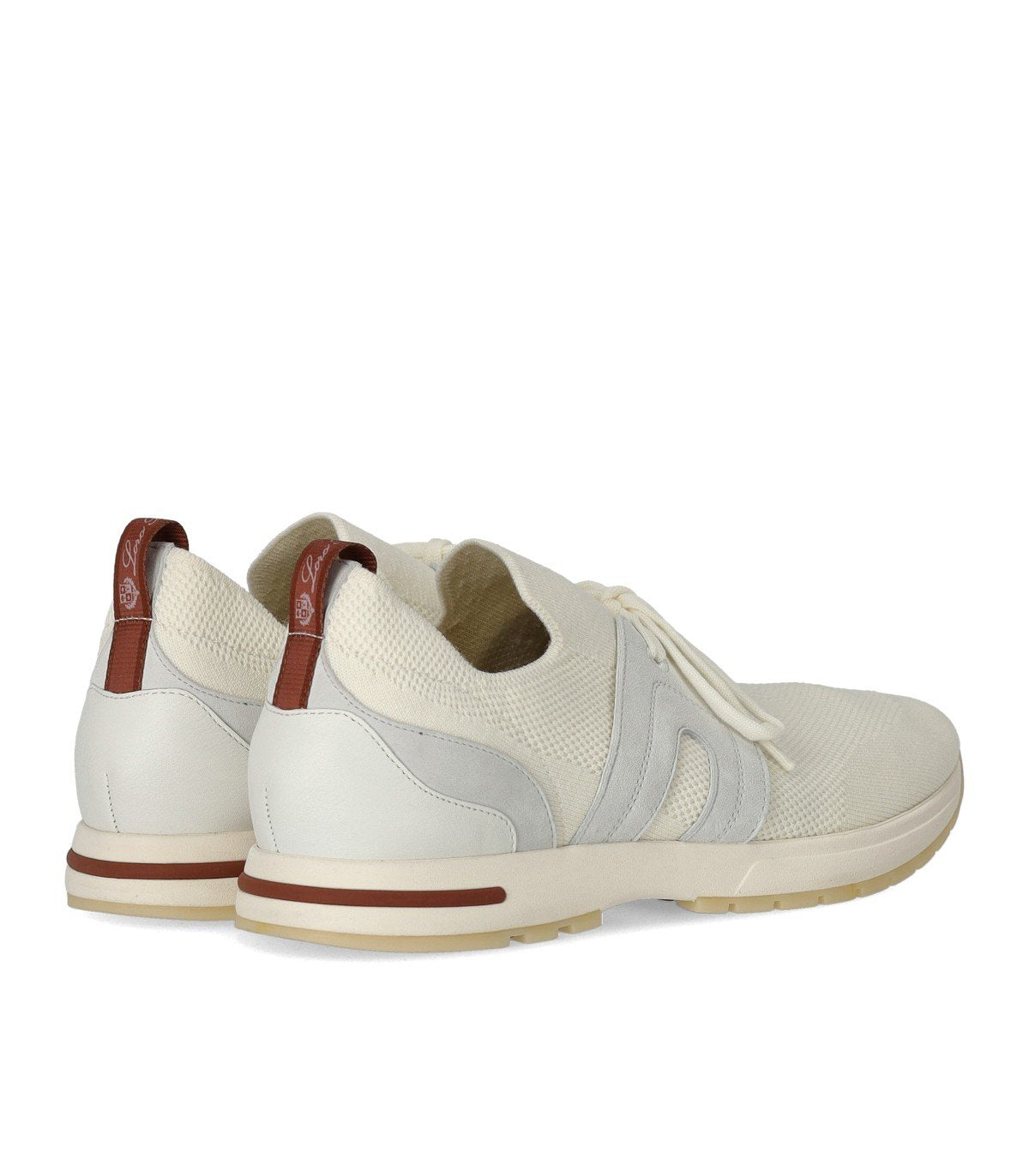 LORO PIANA FLEXY WALK LADY WISH 19 WEISSER SNEAKER