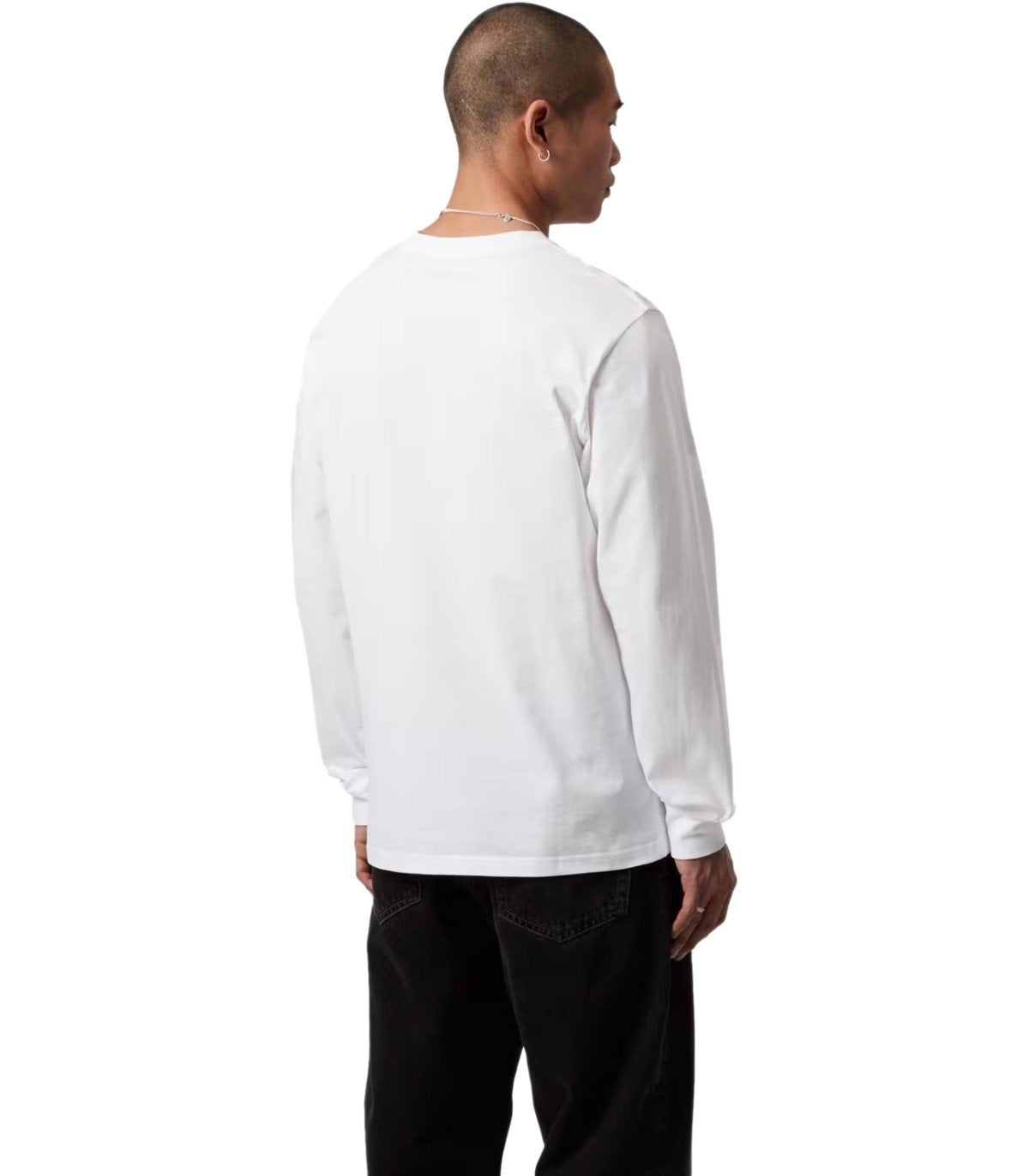 CARHARTT WIP L/S BASE WHITE T-SHIRT