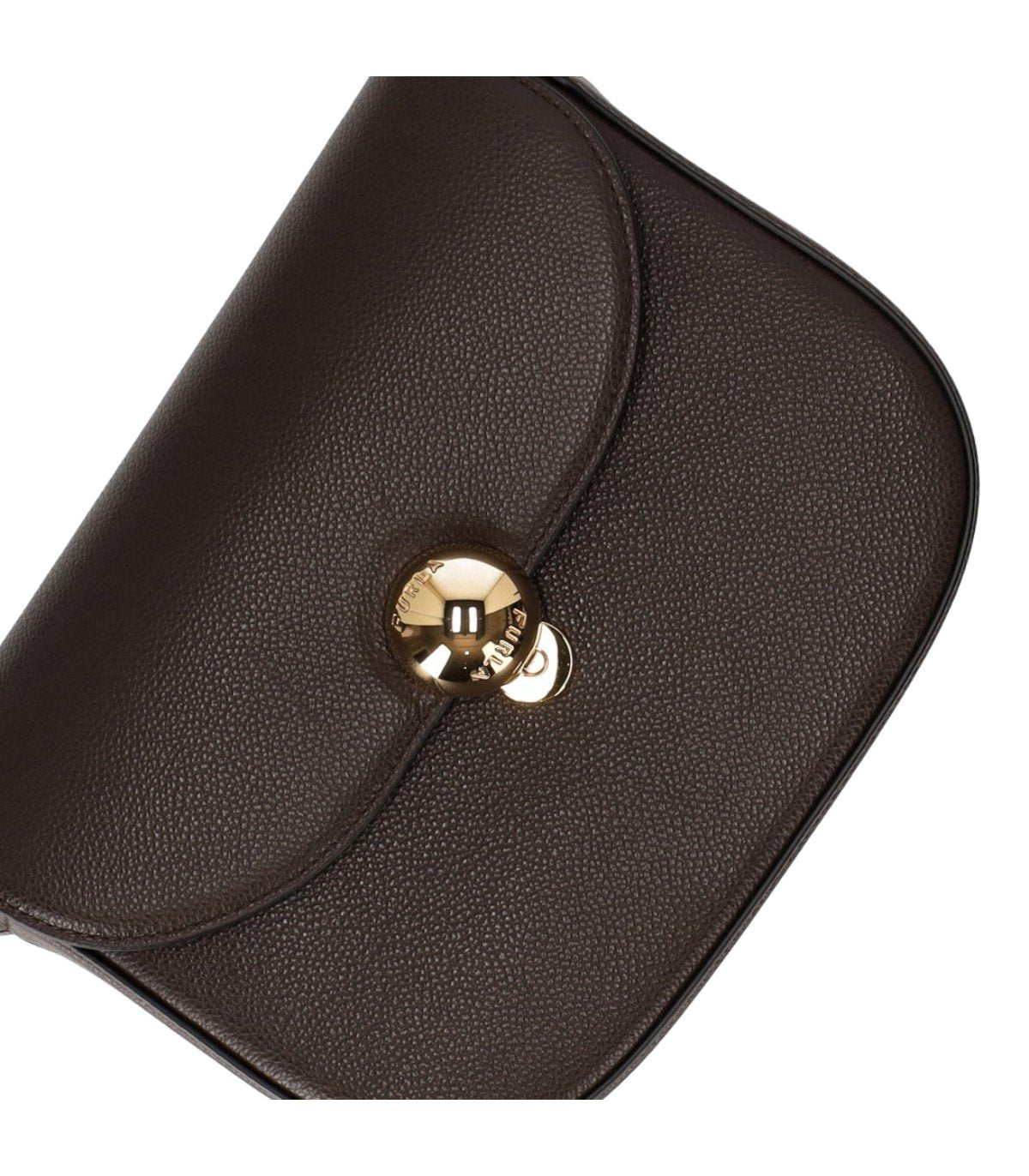 FURLA MOONLIGHT S CHOCOLATE CROSSBODY BAG