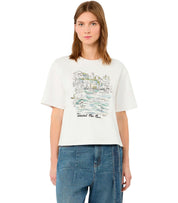T-SHIRT SALA BIANCA MAX MARA WEEKEND