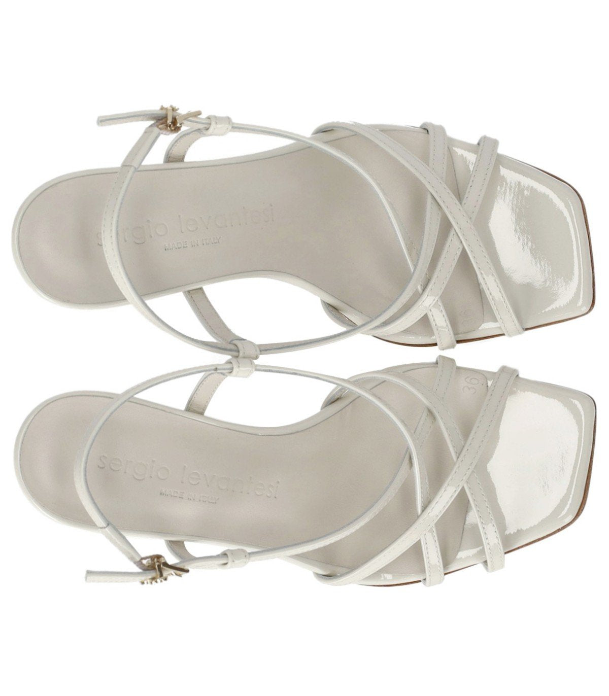 SERGIO LEVANTESI ILENIA BUTTER HEELED SANDAL