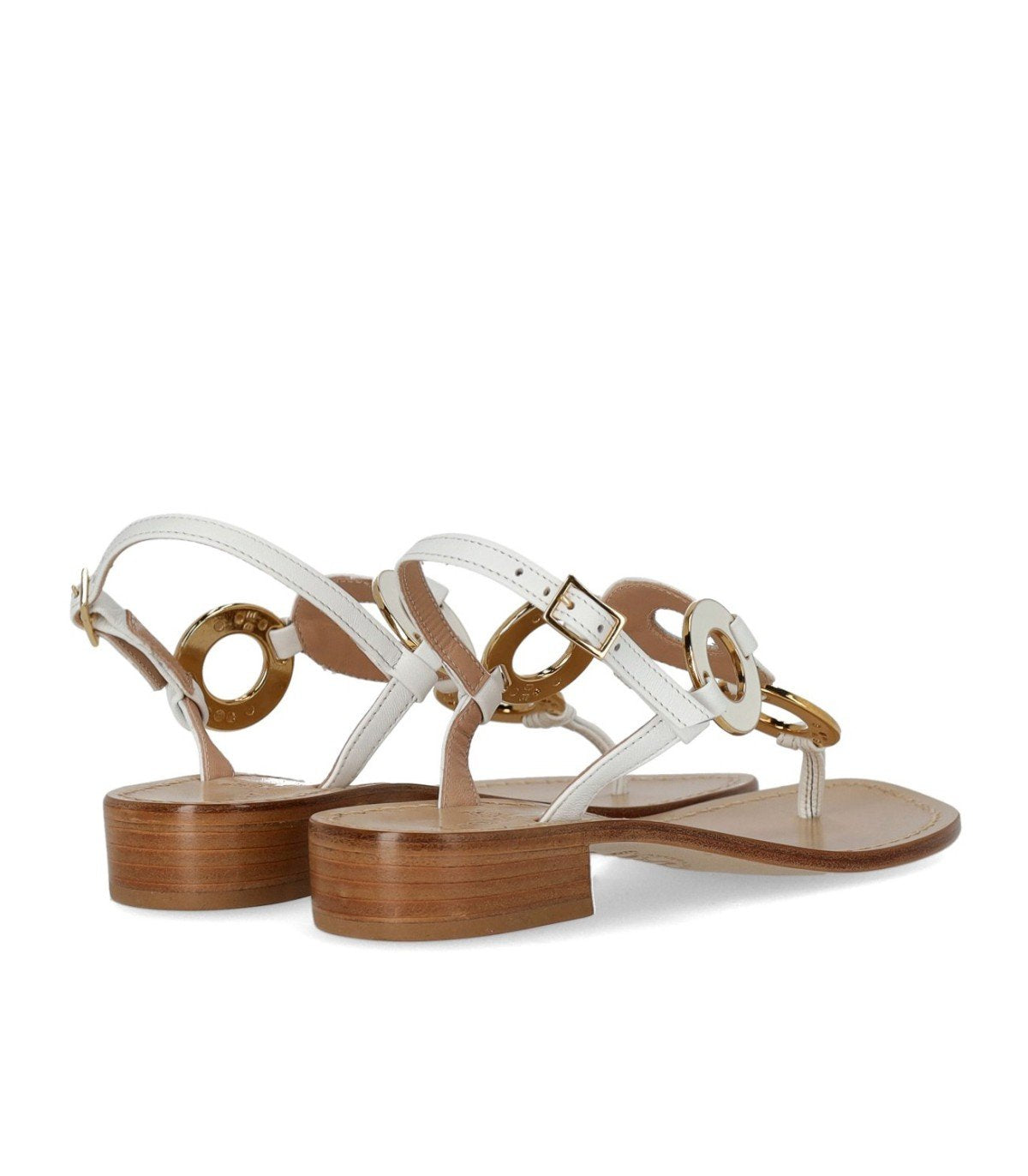 SANDALE BIJOU BLANCHE PAOLO FERRARA