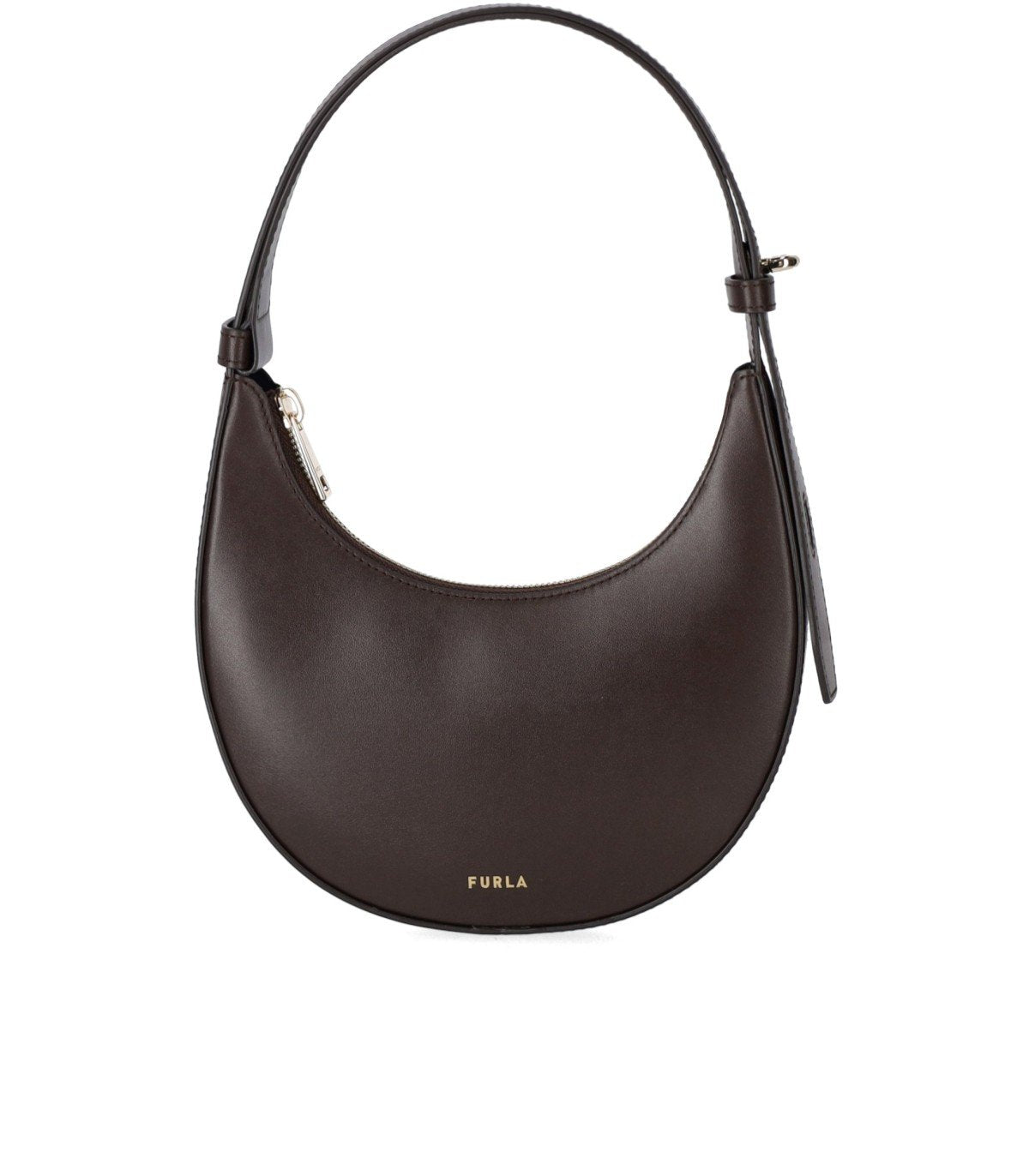 FURLA DELIZIA MINI CHOCOLATE SHOULDER BAG