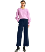 ESSENTIEL ANTWERP IMO MARINEBLAUE CROPPED HOSE