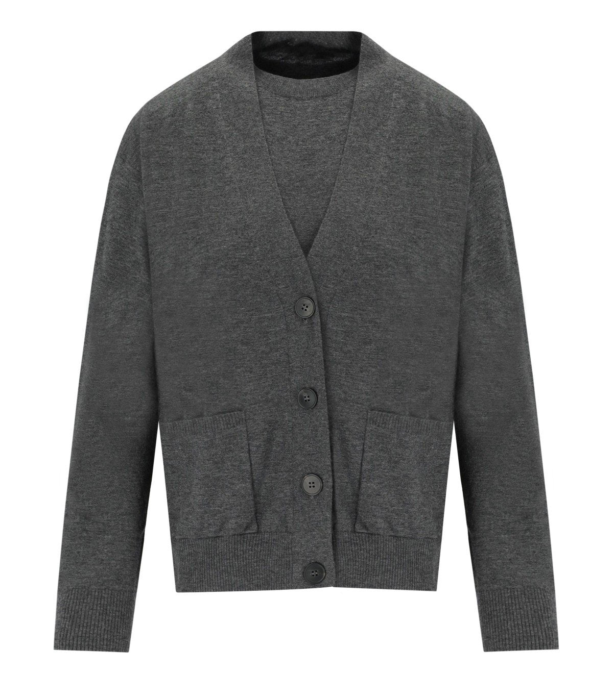MAX MARA WEEKEND DECANO GREY TWIN SET