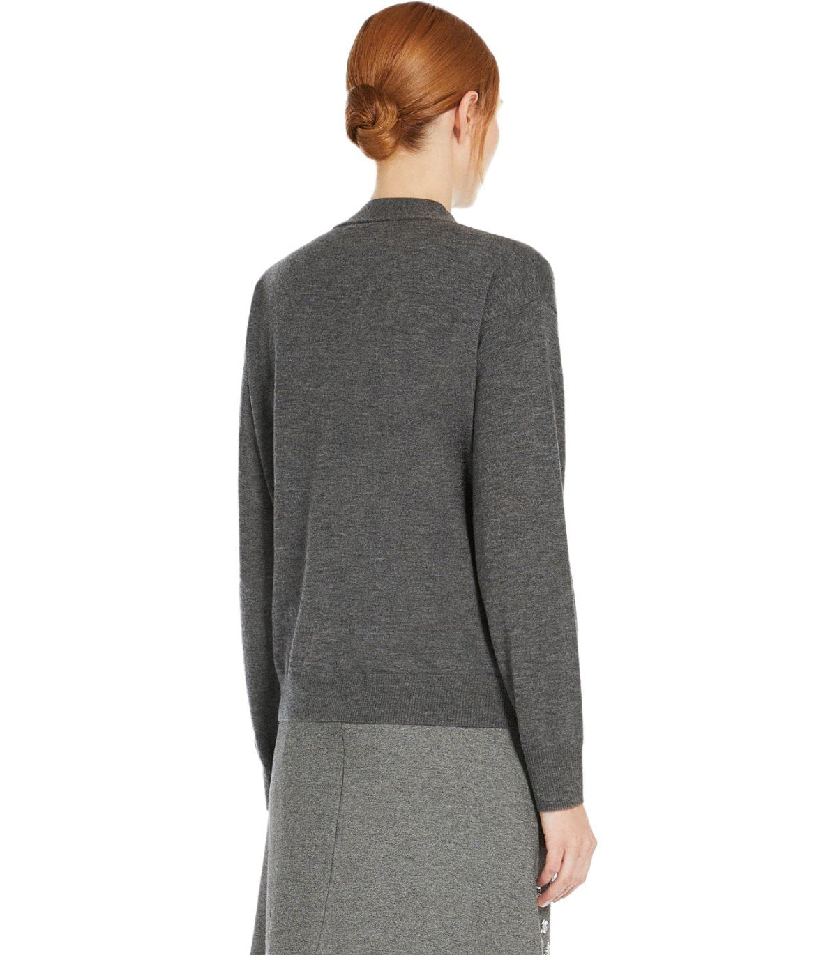 MAX MARA WEEKEND DECANO GREY TWIN SET
