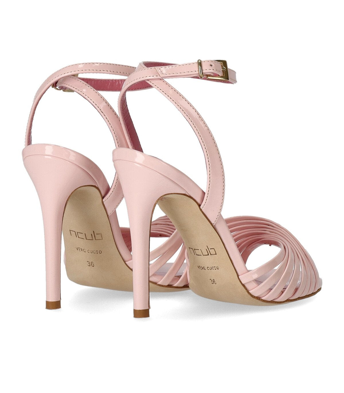 NCUB VENTAGLIO PINK HEELED SANDAL