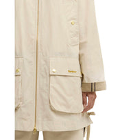 BARBOUR MIDDELMARCH BEIGE HOODED JACKET