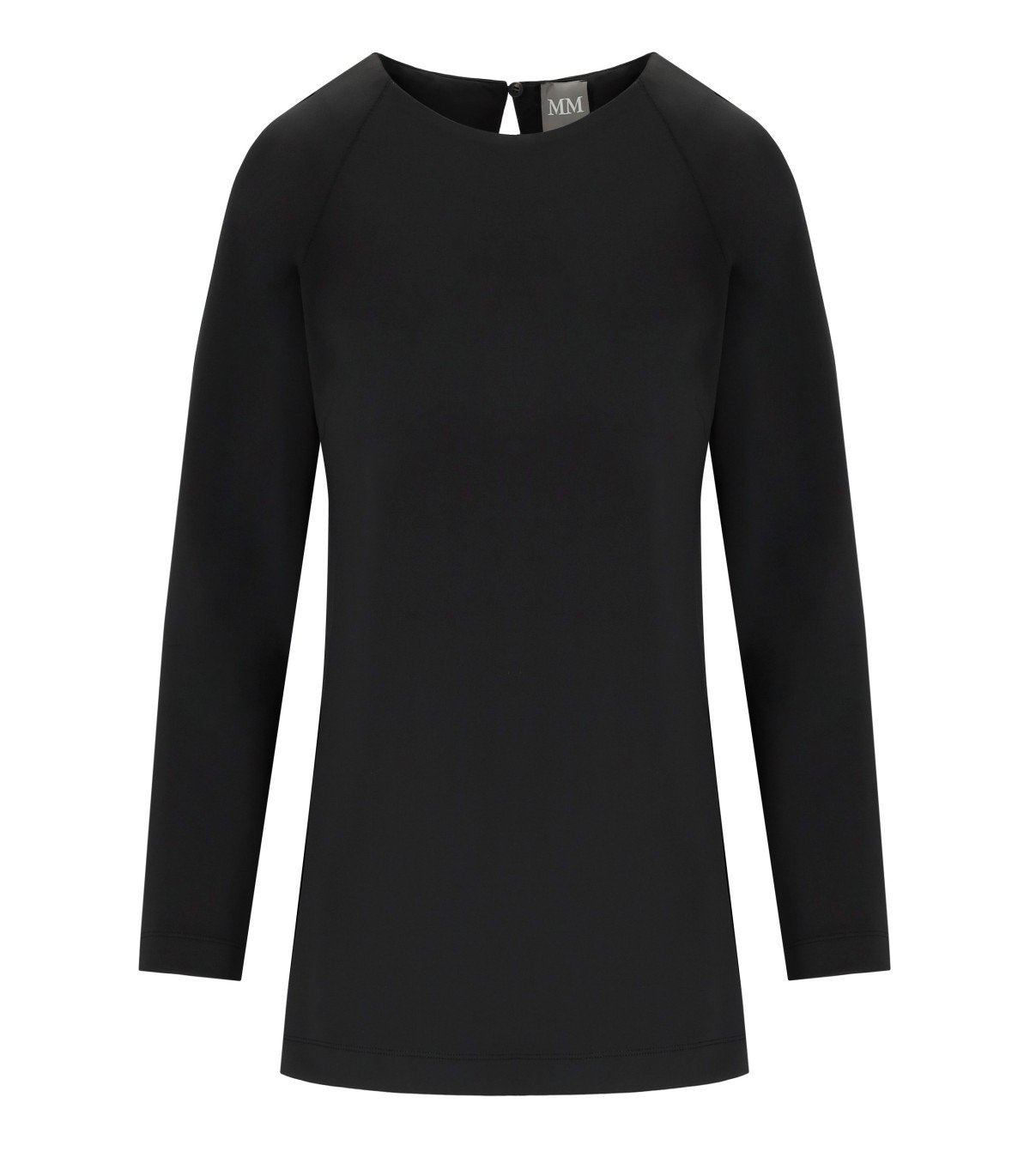 MM MAX MARA UNDICI ZWART BLOUSE