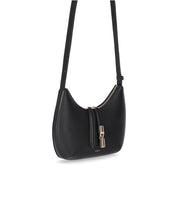 FURLA GOCCIA S BLACK CROSSBODY BAG