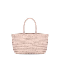 DRAGON DIFFUSION GORA MINI FLAT PINK BASKET BAG