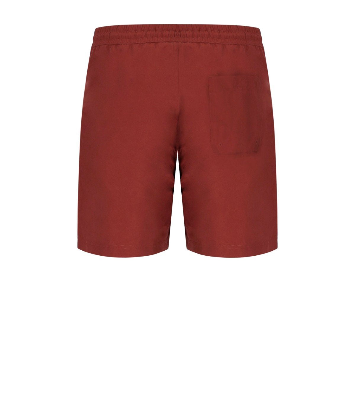 SHORTS DE BAIN CHASE ROUGE BRIQUE CARHARTT WIP