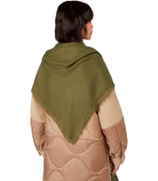 MAX MARA WEEKEND BALLO GREEN SCARF