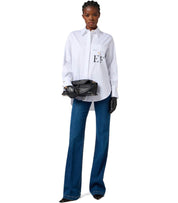 CAMISA OVERSIZE BLANCA ELISABETTA FRANCHI