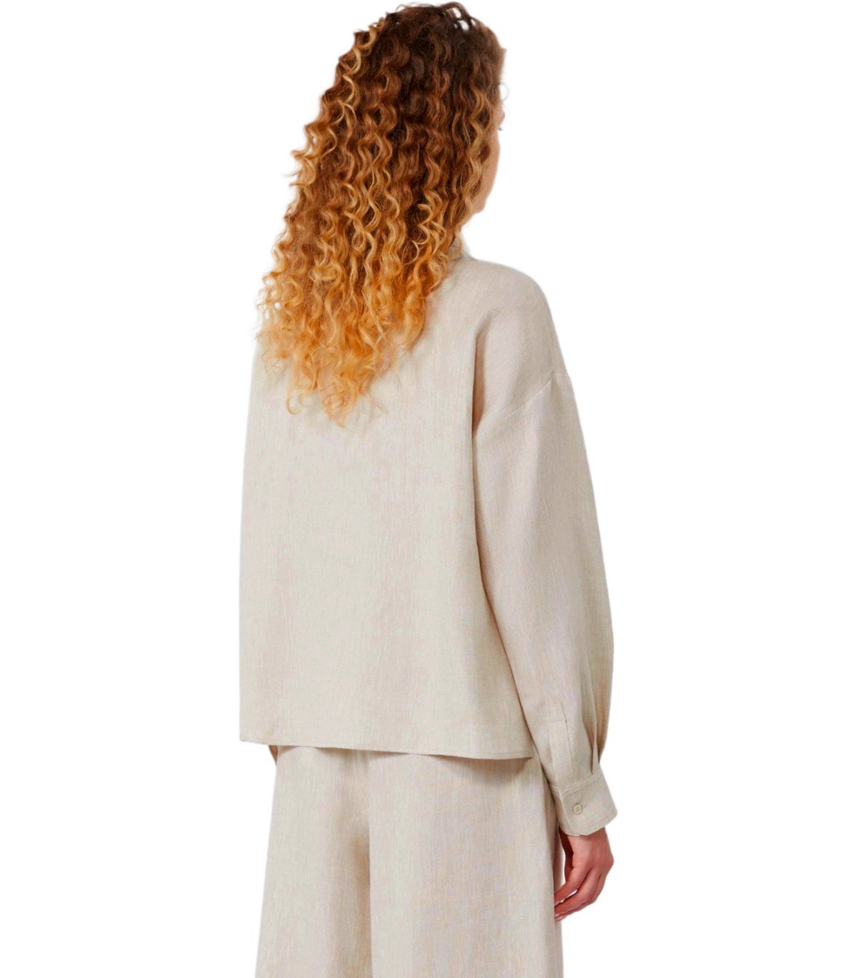 MAX MARA WEEKEND CAPO BEIGE SHIRT JACKET