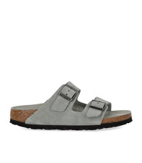 BIRKENSTOCK ARIZONA SOFT FOOTBED PURE SAGE TONAL SANDAL - 36