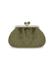 MAX MARA WEEKEND PASTICCINO FORTUNA MEDIUM KHAKI CLUTCH