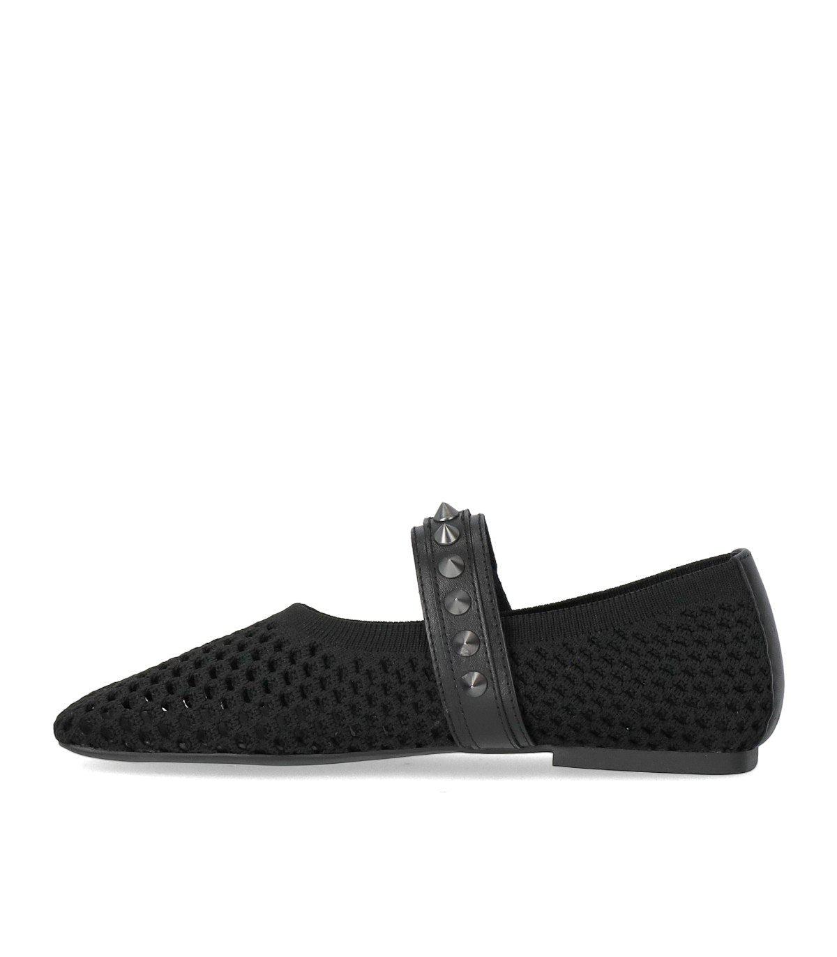ASH BIJOUX BLACK BALLET FLAT