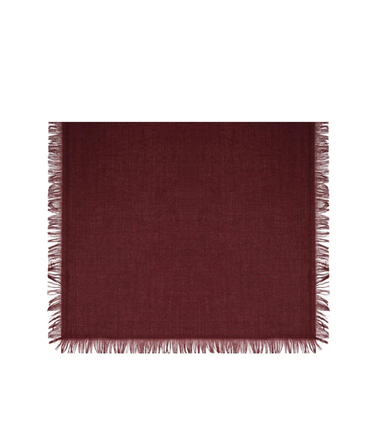 MAX MARA WEEKEND BALLO BURGUNDY SCARF