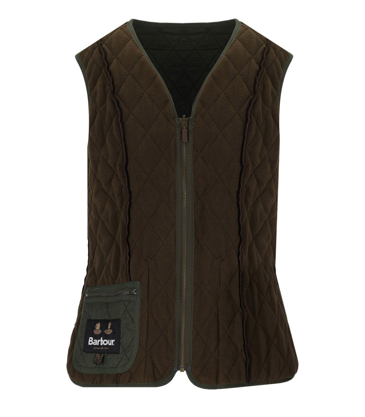 CHALECO BETTY LINER VERDE OLIVA BARBOUR