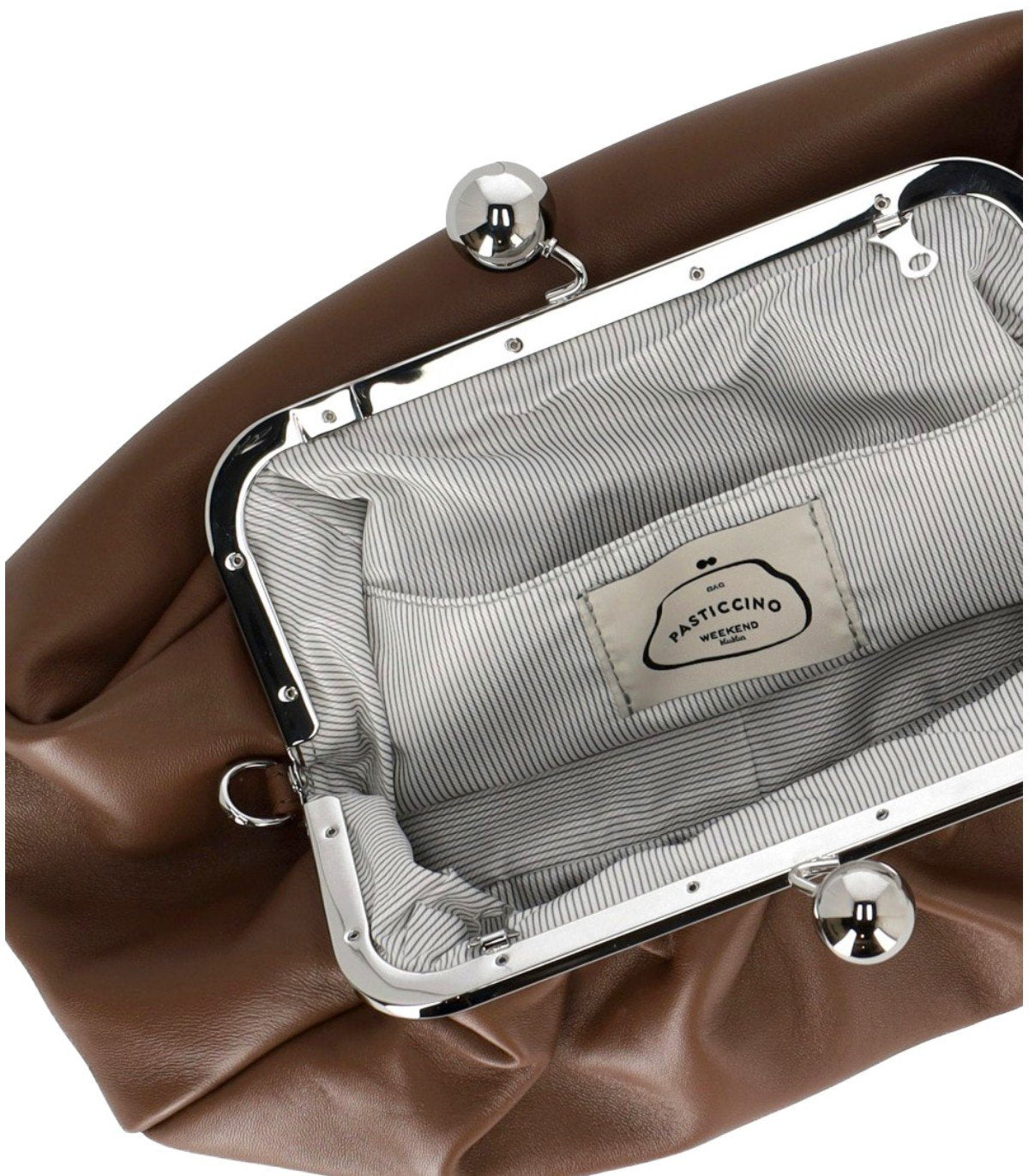 CLUTCH PASTICCINO CUBICO MEDIUM CUOIO MAX MARA WEEKEND