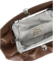 CLUTCH PASTICCINO CUBICO MEDIUM CUOIO MAX MARA WEEKEND