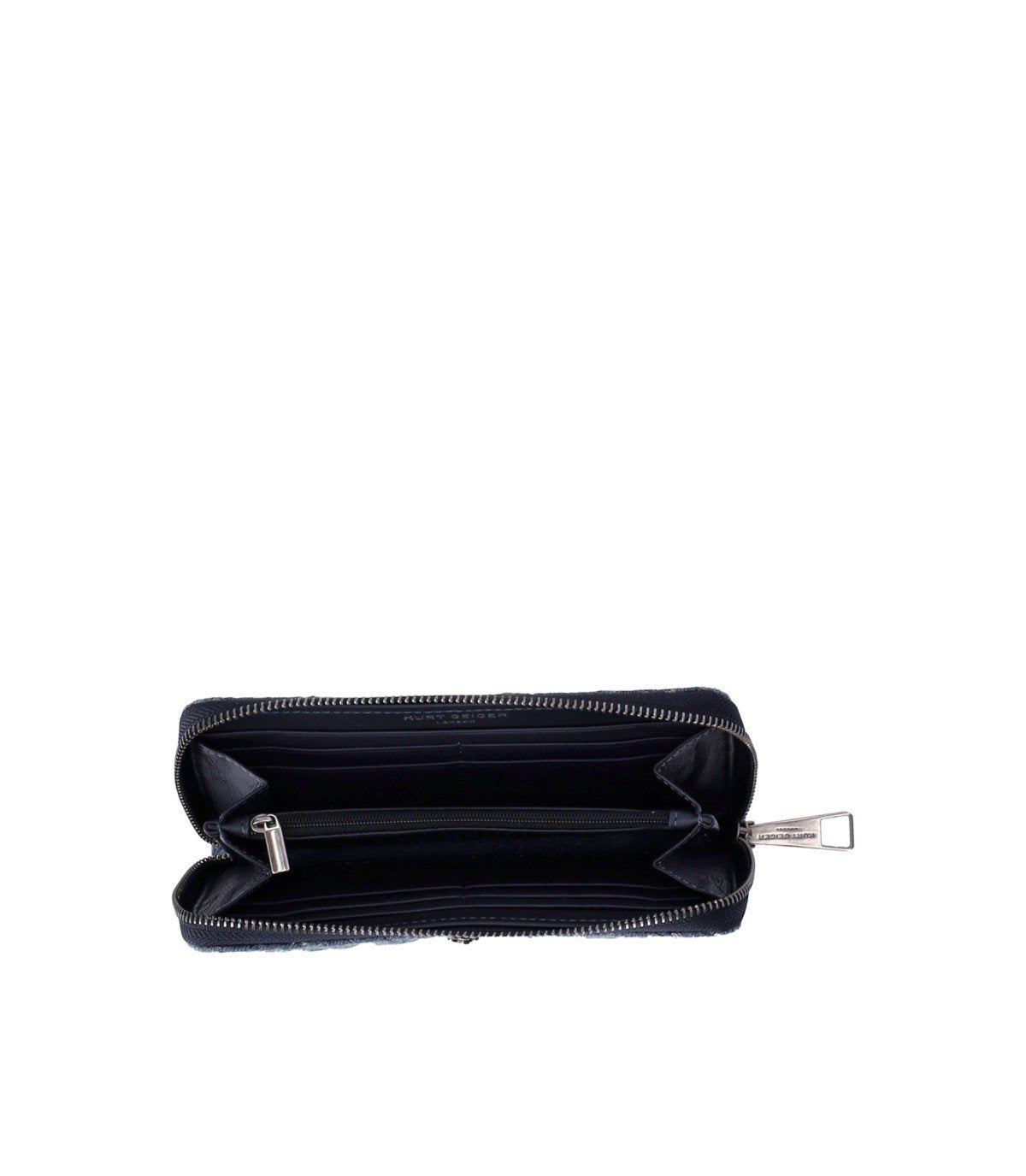 KURT GEIGER KENSINGTON DENIM BLUE WALLET