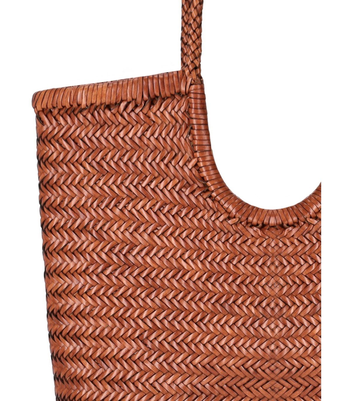 DRAGON DIFFUSION DIAGONAL TRIPLE JUMP TAN SHOULDER BAG