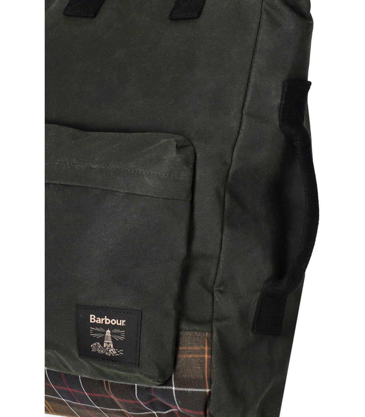 BARBOUR FIELD WAXED SAGE GREEN BACKPACK