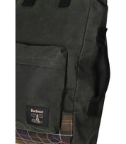 BARBOUR FIELD WAXED SAGE GREEN BACKPACK