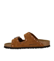 BIRKENSTOCK ARIZONA RIVET MINK SANDALE