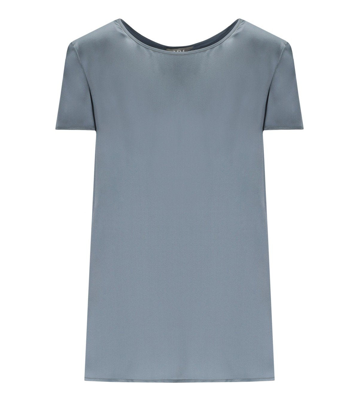 MM MAX MARA CORTONA GREY LIGHT BLUE BLOUSE