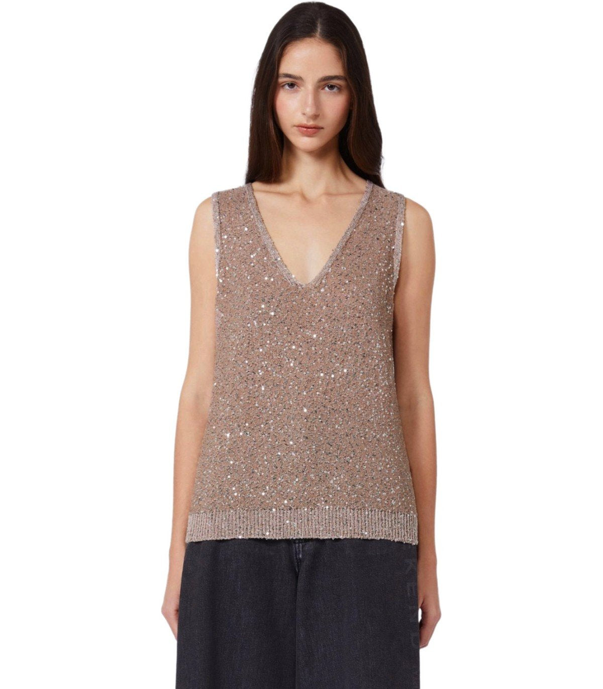 MAX MARA WEEKEND TEMPO ROZE TOP