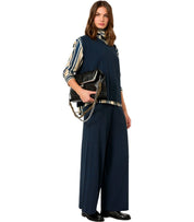 MAX MARA WEEKEND GARZA BLAUE HOSE