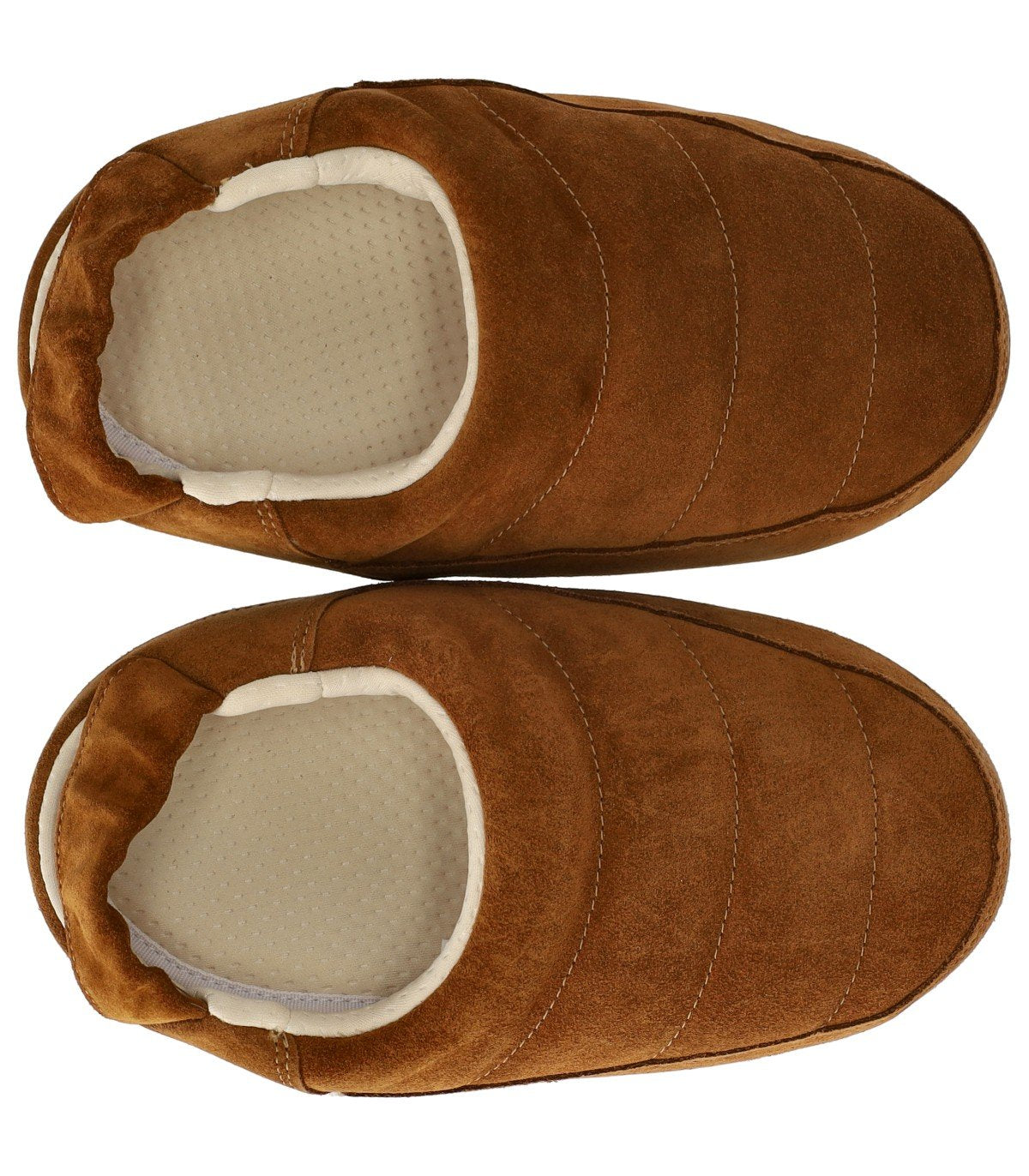 MOON BOOT BAND SUEDE COGNAC SLIPPER