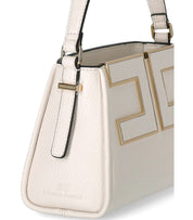 BORSA A MANO MILK CON MAXI LOGO ELISABETTA FRANCHI