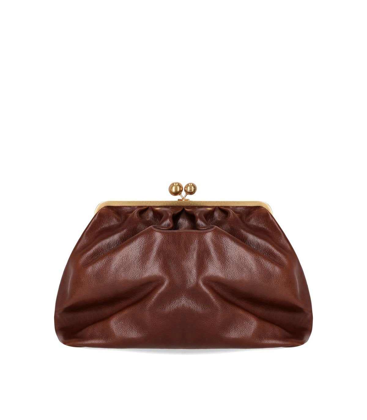 MAX MARA WEEKEND PASTICCINO MIRTE LARGE LICHTBRUINE CLUTCH