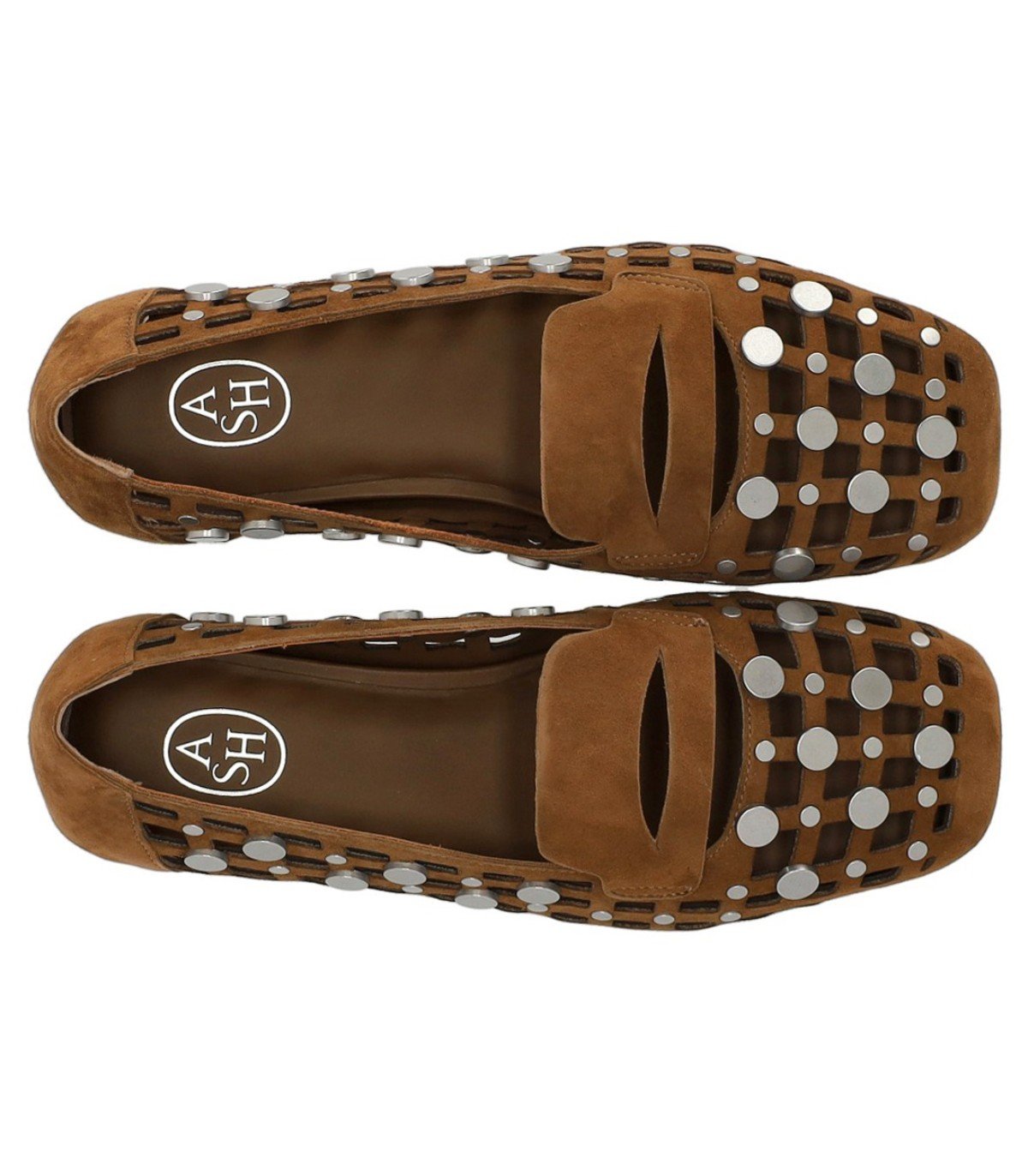ASH BALI BROWN BALLET FLAT SHOE
