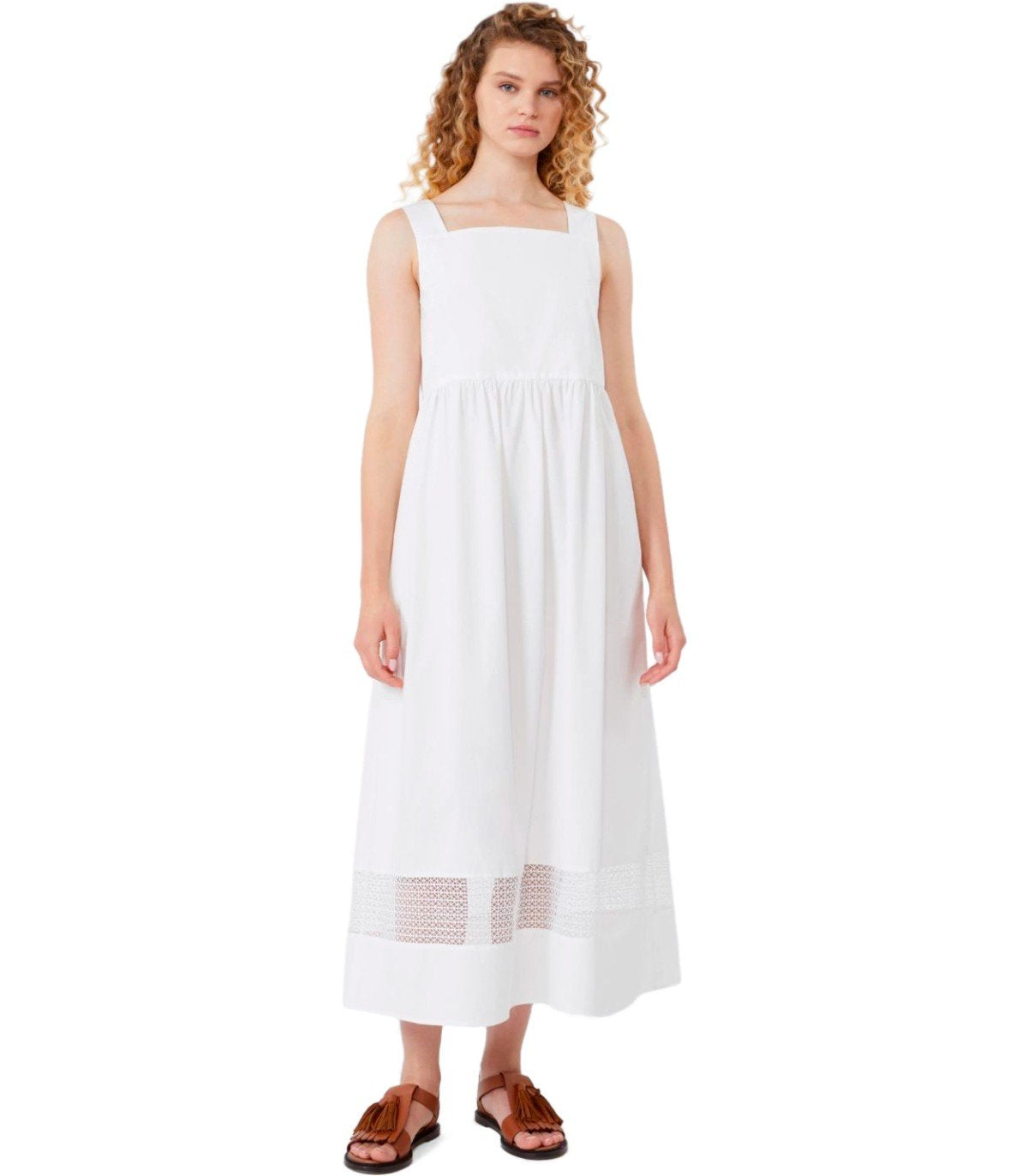 VESTIDO GOLA BLANCO MAX MARA WEEKEND