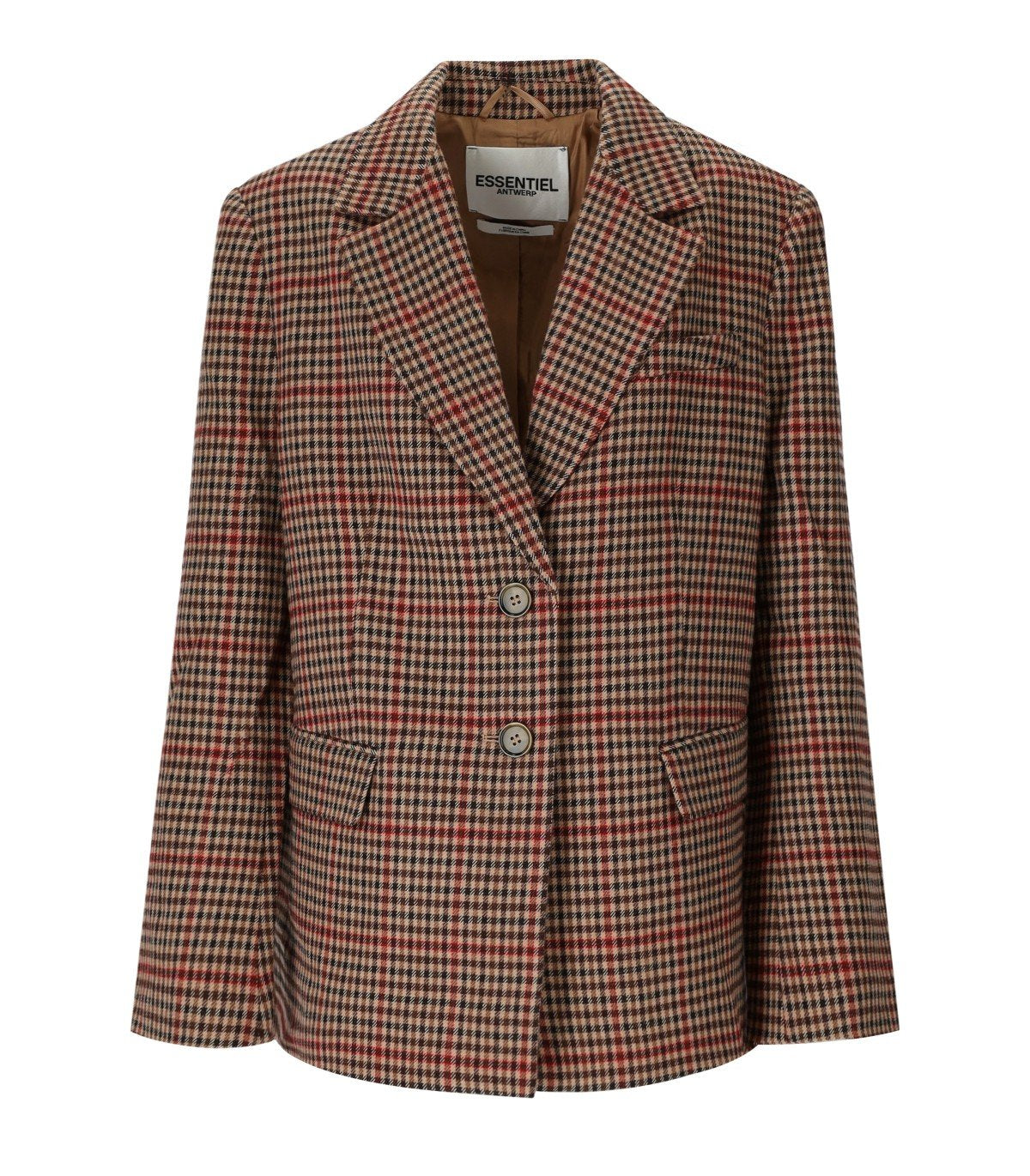 BLAZER MONOPETTO IRBARA MARRONE ESSENTIEL ANTWERP